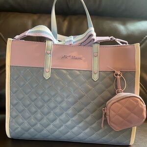 Betsy Johnson XOBECCA Quilted Purse NWT